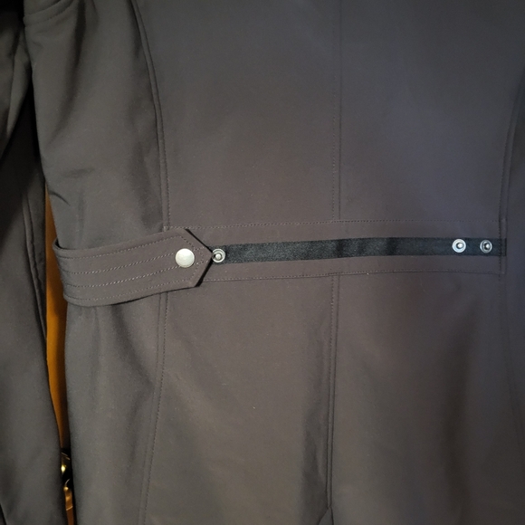 Free Country Brown Jacket With Faux Fur Lining And Removable Hood - Picture 6 of 13